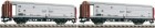 533707  Fleischmann Set of 2 sliding wall box cars